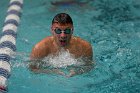 Swimming vs Babson  Wheaton College Swimming vs Babson College. - Photo By: KEITH NORDSTROM : Wheaton, Swimming, Babson
